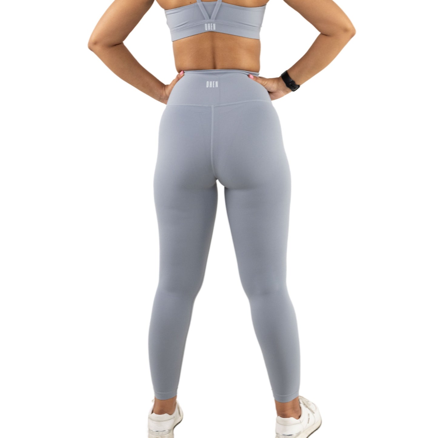 High Waist Leggings (Back View)