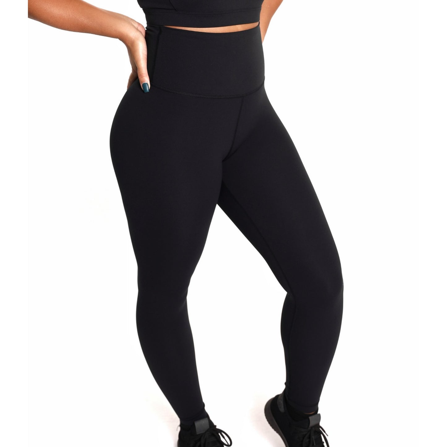 Black High Waist Leggings 